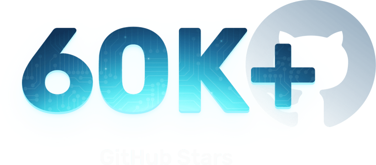60K+ Stars on Github
