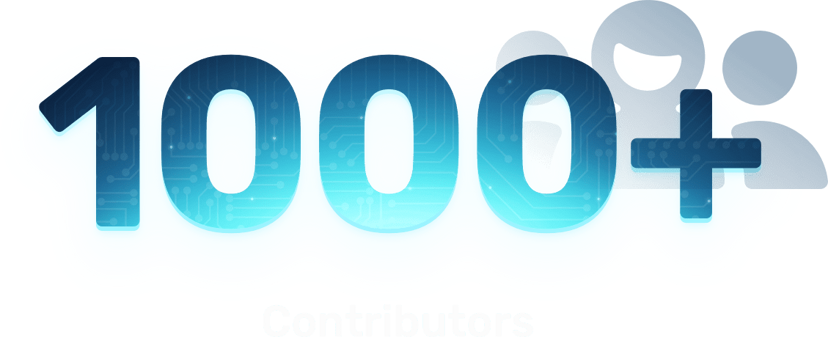 1000 plus Contributors