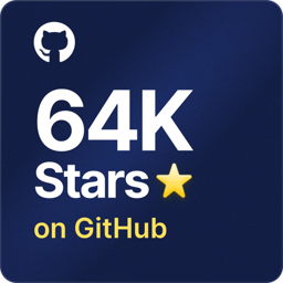 64K stars on github